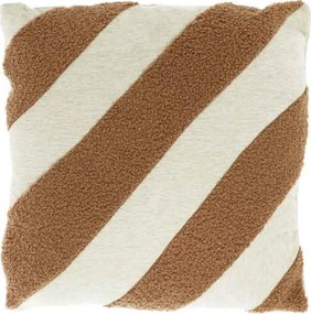 Poduszka dekoracyjna KELLA 45x45 cm, brązowy