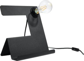 Czarna futurystyczna lampka biurkowa - EX562 W4-E43