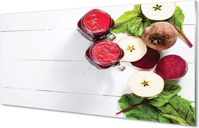 Szklany Panel Zdrowy Koktajl Buraczano-Jabłkowy