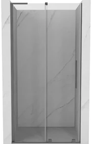 Mexen Velar L drzwi prysznicowe rozsuwane 90 cm, transparent, gun metal - 871-090-003-01-95
