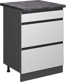 Szafka dolna do kuchni biały 60x60x81.6 r-line