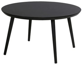 Czarny stół ogrodowy Hartman Sophie, ø 128 cm