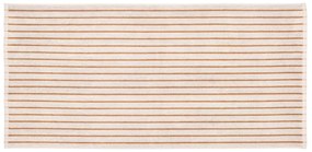 Pomarańczowo-beżowy ręcznik kąpielowy z bawełny organicznej frotte 70x140 cm Arto – Blomus
