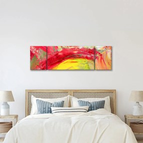 Obraz abstrakcji - malarstwo (170x50 cm)