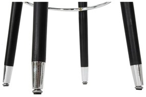 Niebieski aksamitny hoker 74 cm Paris – Mauro Ferretti