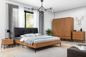 Łóżko Loft Karmel
