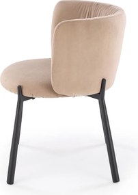 Krzesło do jadalni z kubełkowym oparciem K531 Halmar