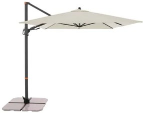MyZone 320 x 240 cm - wahadłowy parasol ogrodowy z bocznym słupkiem : Substancja Desen - 820