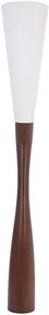 Orzechowo-biała nowoczesna lampa stojąca tuba - S231 D9-L52