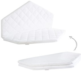 Biały kojec dla dzieci 112x97 cm Roba style – Roba