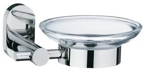 Kela Uchwyt ścienny na mydło ze stali nierdzewnej Lucido