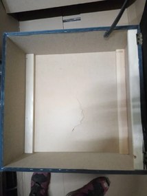 Promocja: Ciemnoszara pufa ZENOVA z miejscem na przechowywanie 65x65 cm II gatunek