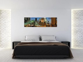 Obraz - Most z Nowym Jorkiem (170x50 cm)