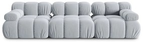 Jasnoniebieska aksamitna sofa 282 cm Bellis – Micadoni Home