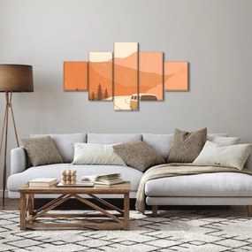 Obraz - Vintage van N⁰1 (125x70 cm)