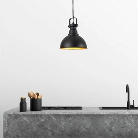 Lampa wisząca Saglam - 3710 - 1, czarna