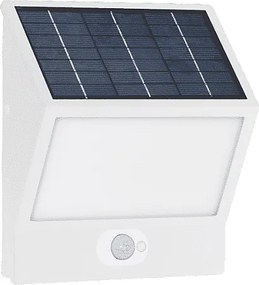 EGNA - Biała lampa punktowa zasilana energią słoneczną 4000K, lampa zewnętrzna Beneito Faure