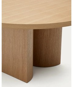 Okrągły stół w dekorze dębu ø 150 cm Nealy – Kave Home