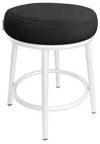 Taboret Ben noga metalowa biała MG19