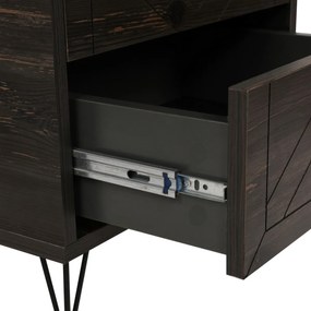 Stolik nocny Luna Dark Brown