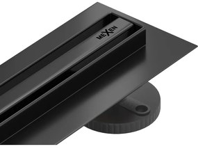 Mexen Flat 360° Slim odpływ liniowy obrotowy 50 cm, czarny - 1741050