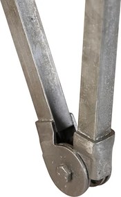 Industrialna lampa ścienna szara regulowana - Mersey