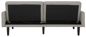 Jasnoszara sofa rozkładana 198 cm – Støraa