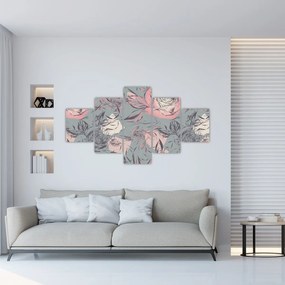 Obraz - Róża (125x70 cm)