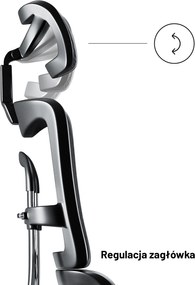 Fotel ergonomiczny Diablo V-Master, czarny