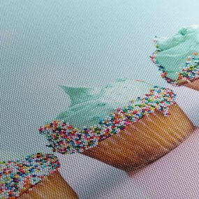 Obraz cupcakes (125x70 cm)