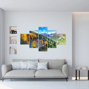 Obraz - Przełęcz Malajska (125x70 cm)