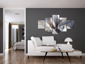 Obraz - Szary marmur (125x70 cm)