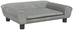 Szara minimalistyczna sofa dla dzieci - Pergio