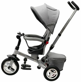 Baby Mix Dziecięcy rowerek trójkołowy 3w1 Typhoon 360°, niebieski