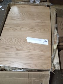 PROMOCJA Stół jadalny z blatem w dekorze dąb BRANDO 120(160)x80, rozkładany II klasa jakości.