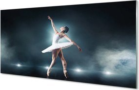 Panel szklany do Kuchni Baletnica w Klasycznej Bieli