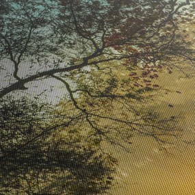 Obraz wschodu słońca (170x50 cm)