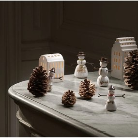 Porcelanowa figurka świąteczna (wysokość 9 cm) Hammershøi Snowwife – Kähler Design