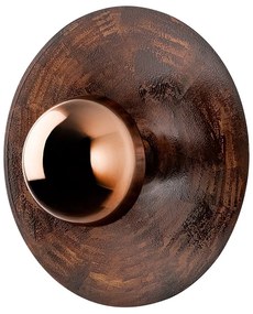 Kinkiet w kolorze miedzi ø 38 cm Kurt – Opviq lights