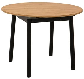 Stół do jadalni Oliver Oak Black