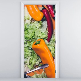 Fototapeta na drzwi - Warzywa (95x205cm)