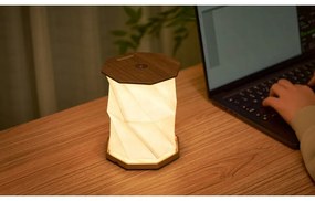 Brązowa dekoracja świetlna na USB ø 12 cm Twist Hexagon – Gingko
