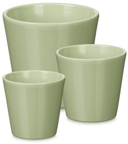 Zestaw stożkowych doniczek Ø 14, 17, 22 cm
