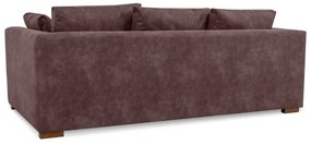 Ciemnobrązowa sofa 220 cm Comfy – Scandic