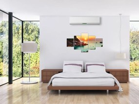 Obraz pięknej plaży (125x70 cm)