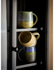 Niebieskio-beżowe kamionkowe kubki zestaw 3 szt. 460 ml Cloe – Bloomingville