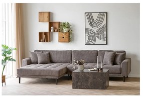 Wielopoziomowa półka z litego drewna dębowego w naturalnym kolorze 18 cm Townsville – House Nordic