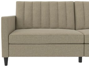 Beżowa rozkładana sofa 86 cm Celine – Støraa