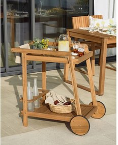 Barek z litego drewna akacjowego 55x73 cm Felisa – Kave Home