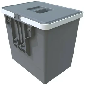 Elletipi Wbudowany kosz na śmieci EASY - do drzwi, 15 l, 15 l